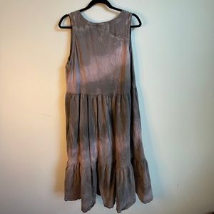 Universal Threads tie dye dress midi length